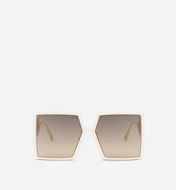 30Montaigne SU Ivory Oversized Square Sunglasses | DIOR | Dior Beauty (US)