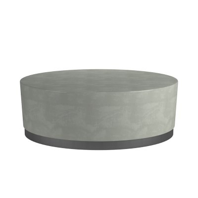 Lucca Round Concrete Coffee Table | Williams-Sonoma