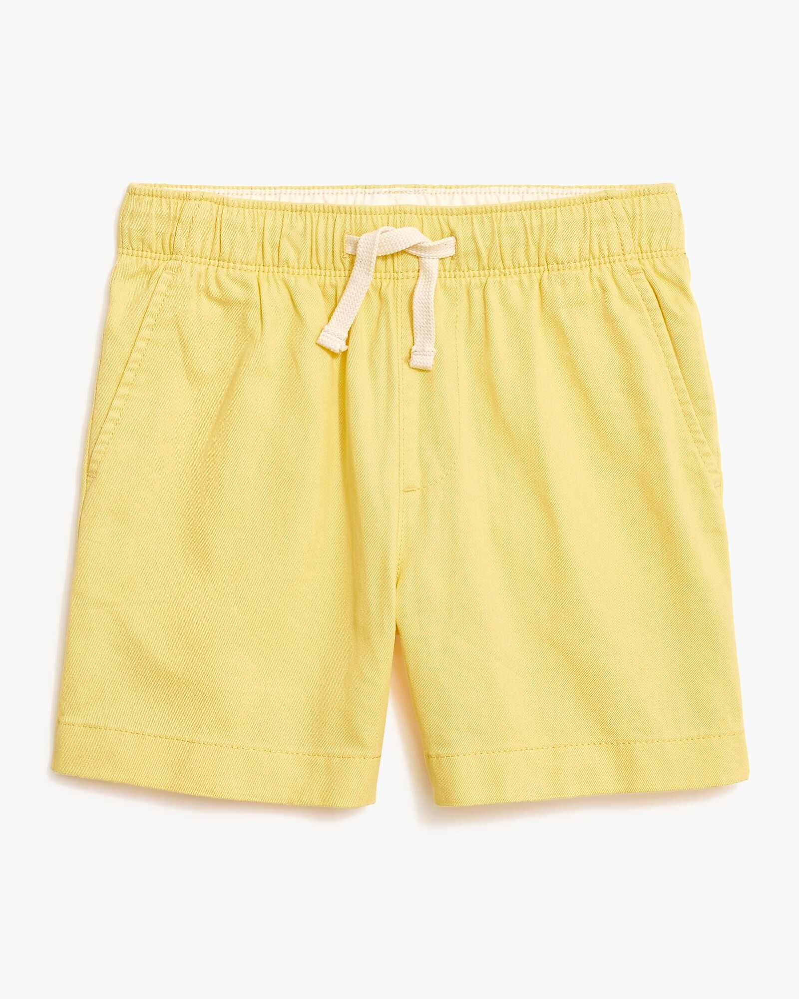 Boys' drawstring twill dock short | J.Crew Factory