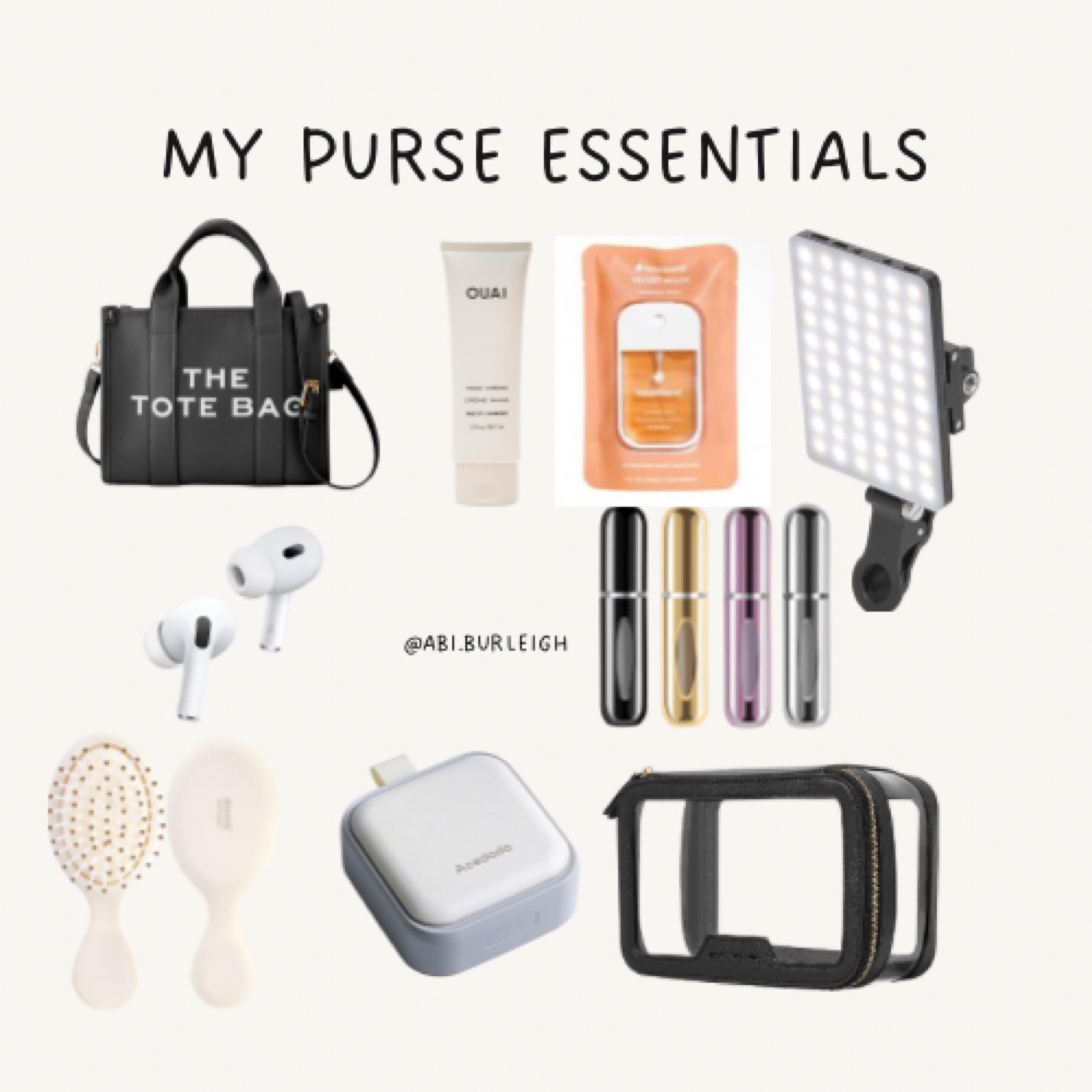 my purse essentials..cannot leave the house with these♡︎

#purseessentials #pursecollection #travelessentials #travelmusthaves #travelfinds #amazonmusthaves #amazonfinds #purses #pursemusthaves #whatisinmybag

#LTKstyletip #LTKU #LTKfindsunder50