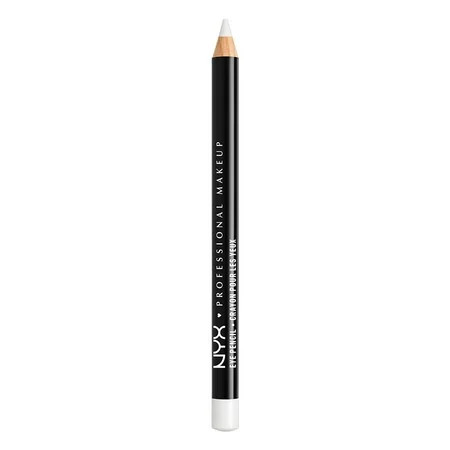 NYX Professional Makeup Slim Eye Pencil Creamy longwear eyeliner White | Walmart (US)