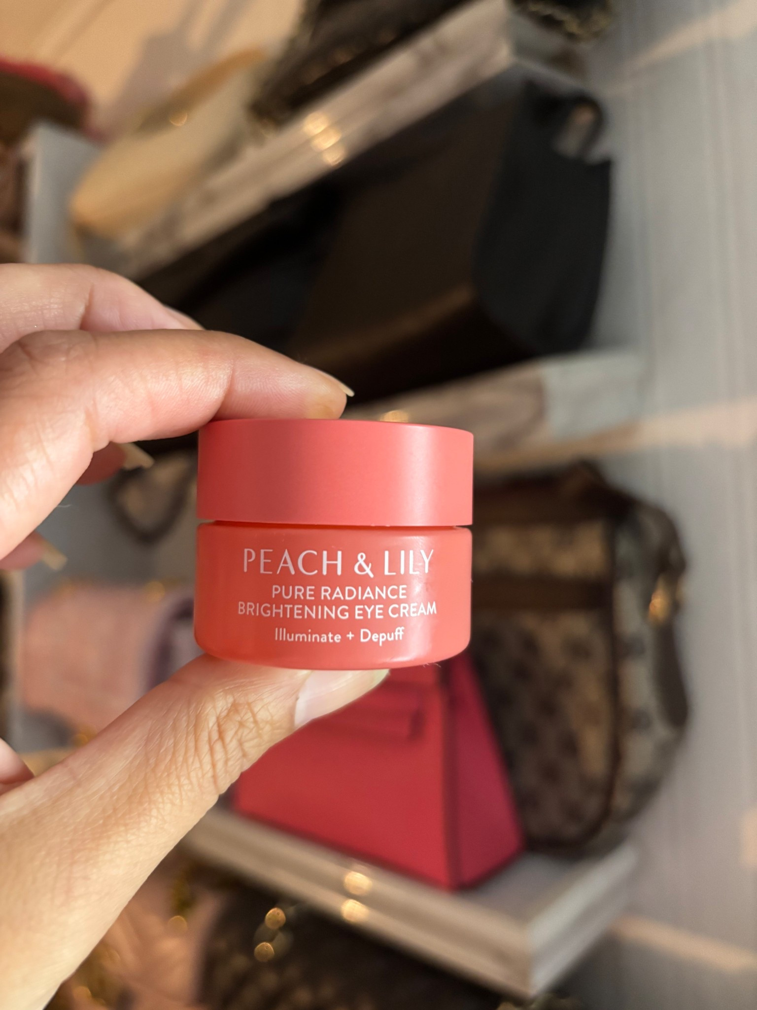 I really like the peach and lily eye cream. It definitely hydrates, illuminates to fight dark circles and depuffs

#LTKBeauty