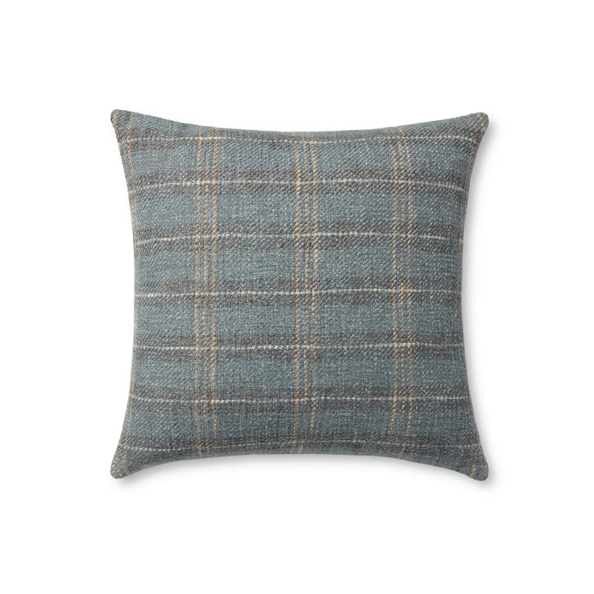 Stockton is a plaid throw pillow cover from Amber Lewis x Loloi with a muted, rustic palette, a c... | Wayfair North America