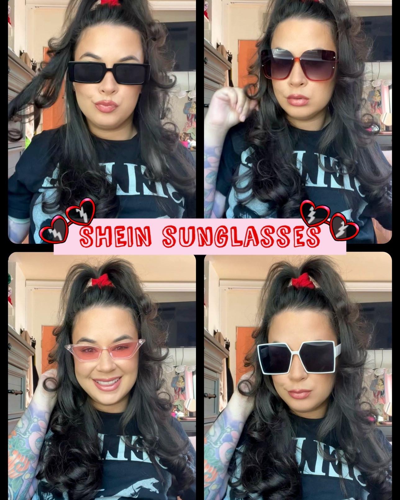 A few of my favorite SHEIN sunglasses! They are so affordable and cute 😎 

#LTKFestival #LTKstyletip #LTKGiftGuide