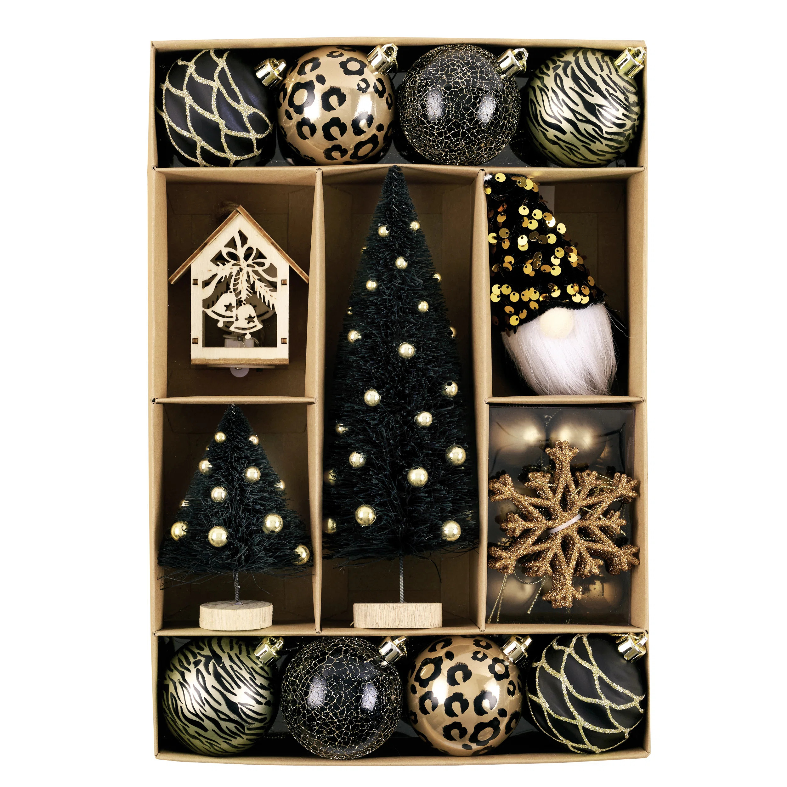 The Holiday Aisle® Kaimani 70 PCS Assorted Unique Design, Snowflakes, Gnomes, Valentines Tree Or... | Wayfair North America