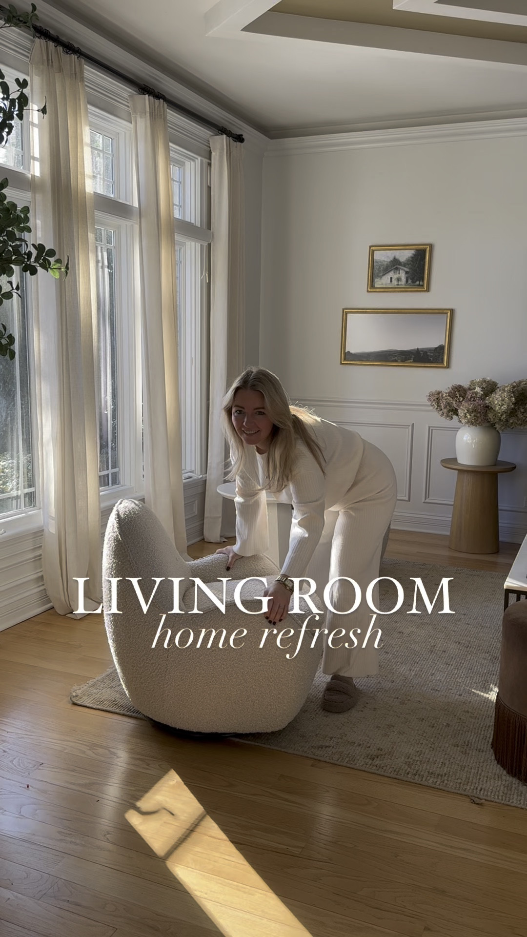 New chairs in our living room! @wayfair @jossandmain #jossandmain #wayfair #livingroomrefresh #livingroom 

#LTKSaleAlert #LTKHome #LTKWatchNow