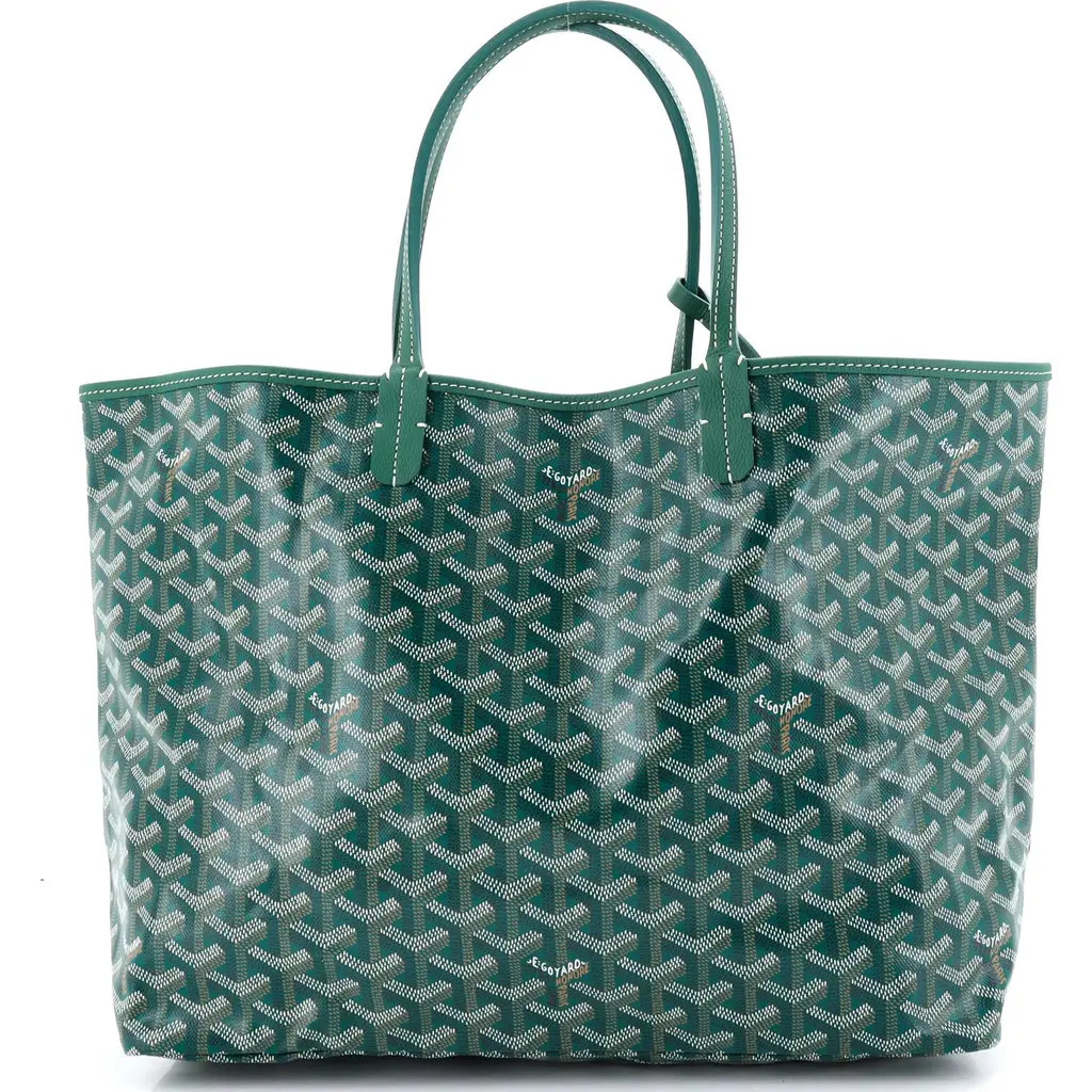 Pre-Owned Goyard Saint Louis Tote Coated Canvas PM in Green at Nordstrom, Size Small | Nordstrom