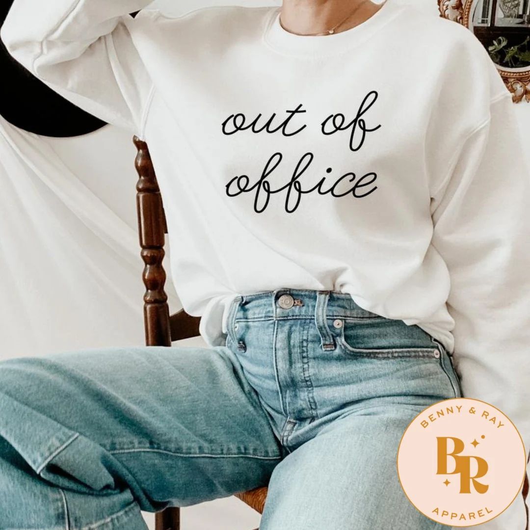 Out of Office Sweatshirt Homebody Womens Sweatshirt Unisex - Etsy | Etsy (US)