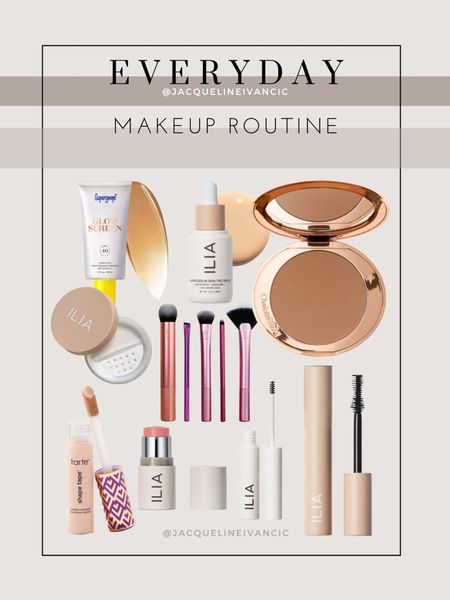 My everyday, clean-er, 5-minute make up routine is all linked here! 

Clean make up, sunscreen, glowy makeup look, natural make up, mom make up routinee

#LTKfindsunder50 #LTKbeauty
