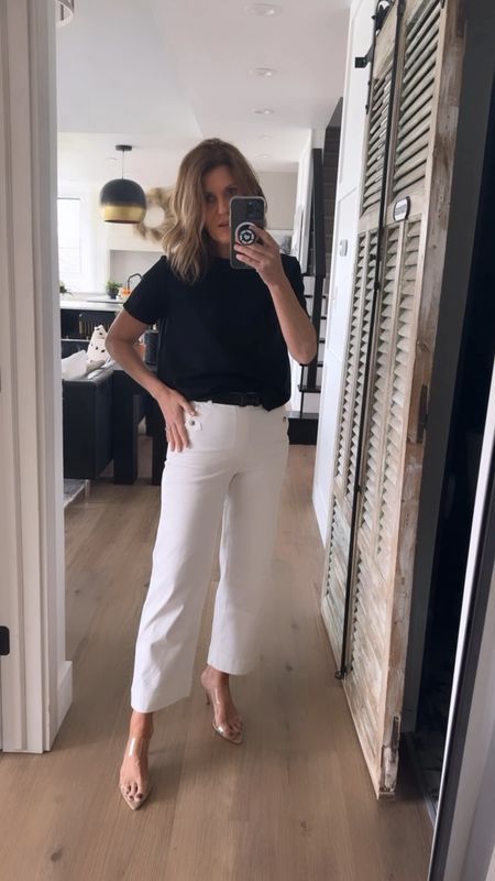 Two ways to style:
Wearing a medium in Spanx tee
Small in Spanx pants 
Code: TSHXSPANX 

#LTKover40 #LTKstyletip #LTKfindsunder50