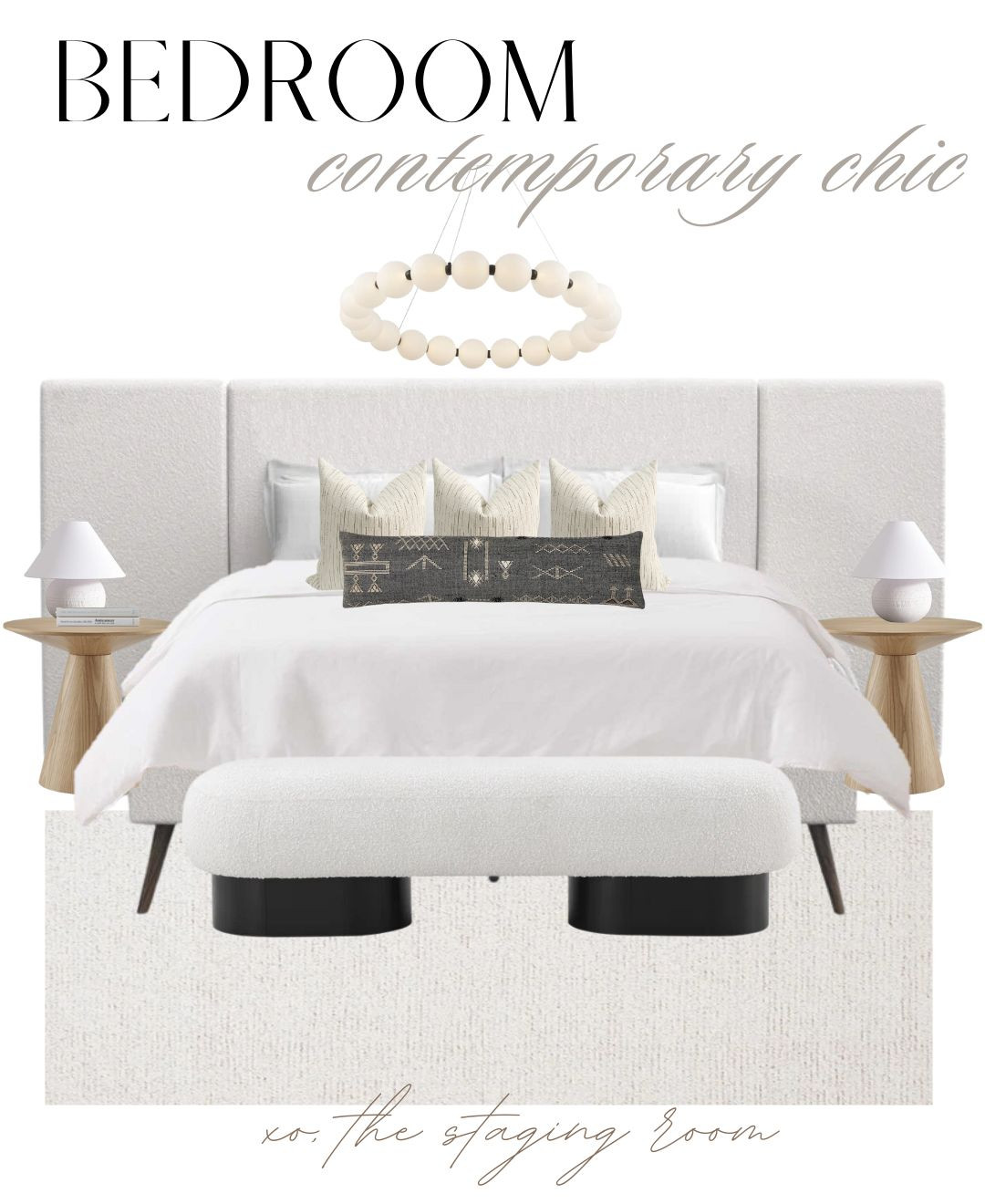 I love hotel-esque bedrooms. If you are looking for a bedroom refresh, DM our design firm @the.staging.room and we will send you our easy, affordable, e-design packages. 


#bedroom #modernbedroom #contemporarybedroom #interiordesign #bedroomdesign #edesign #furniture #bed #bench #rug #arearug #ivoryrug #lightfixtures #chandelier #modernchandelier #headboard #wideheadboard #largeheadboard #wayfair #wayfairsale #wayfairprofessional 

 

#LTKcanada #LTKsale #LTKcasa