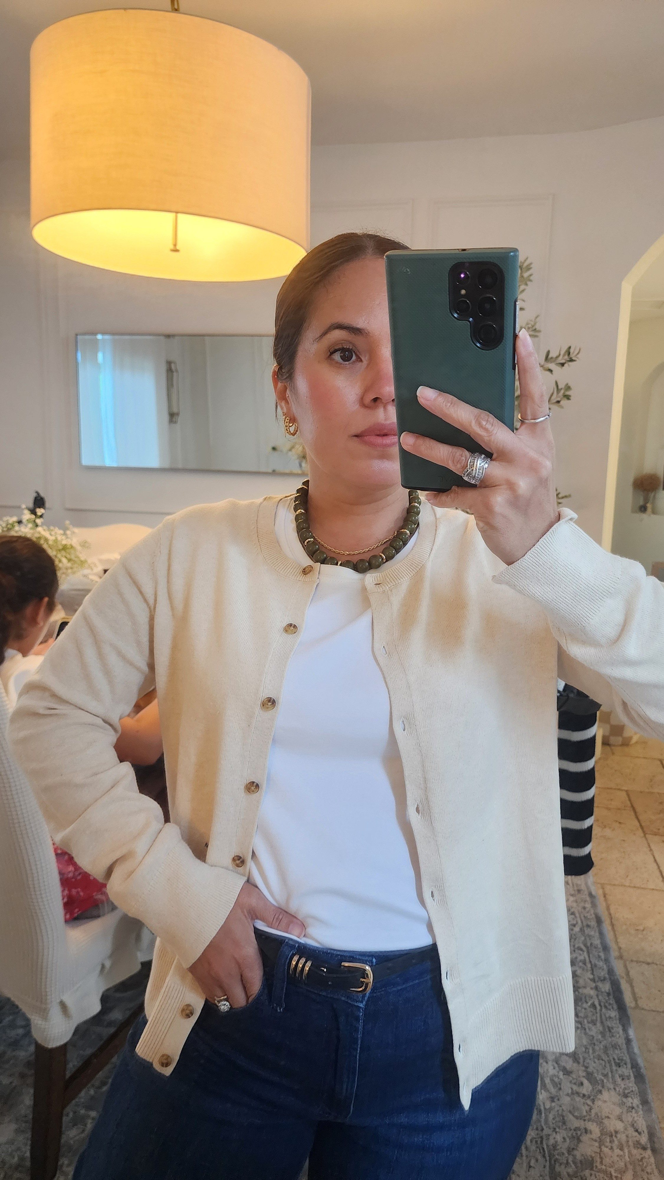 The cardigans from gap are a favorite, 100% cotton. Wearing a medium 

#LTKPetite #LTKFindsUnder50 #LTKautumn