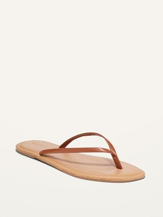 Faux-Leather Capri Sandals for Women | Old Navy (US)