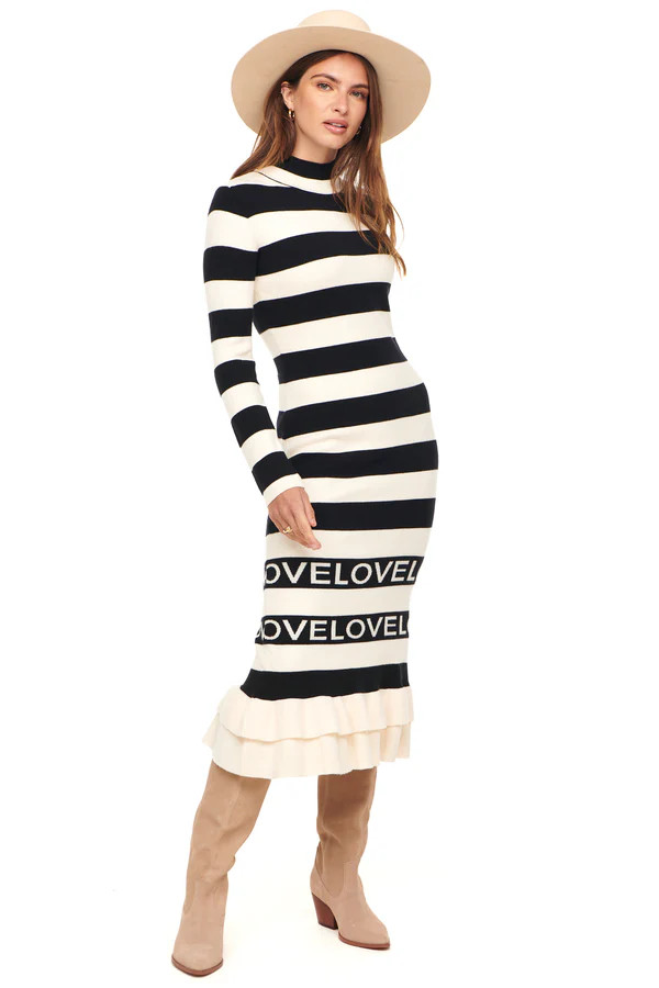 Love Ruffle Midi Dress | Never Fully Dressed (UK & IE)