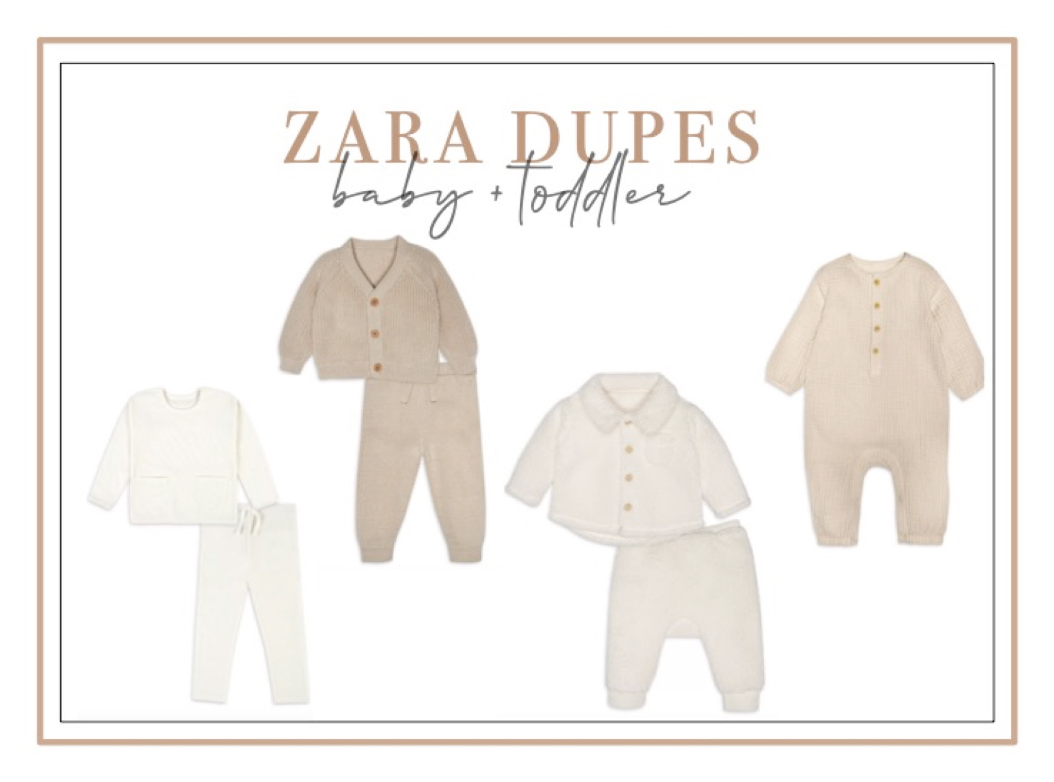 Zara baby + toddler dupes at Walmart

#LTKkids #LTKbaby #LTKfindsunder50