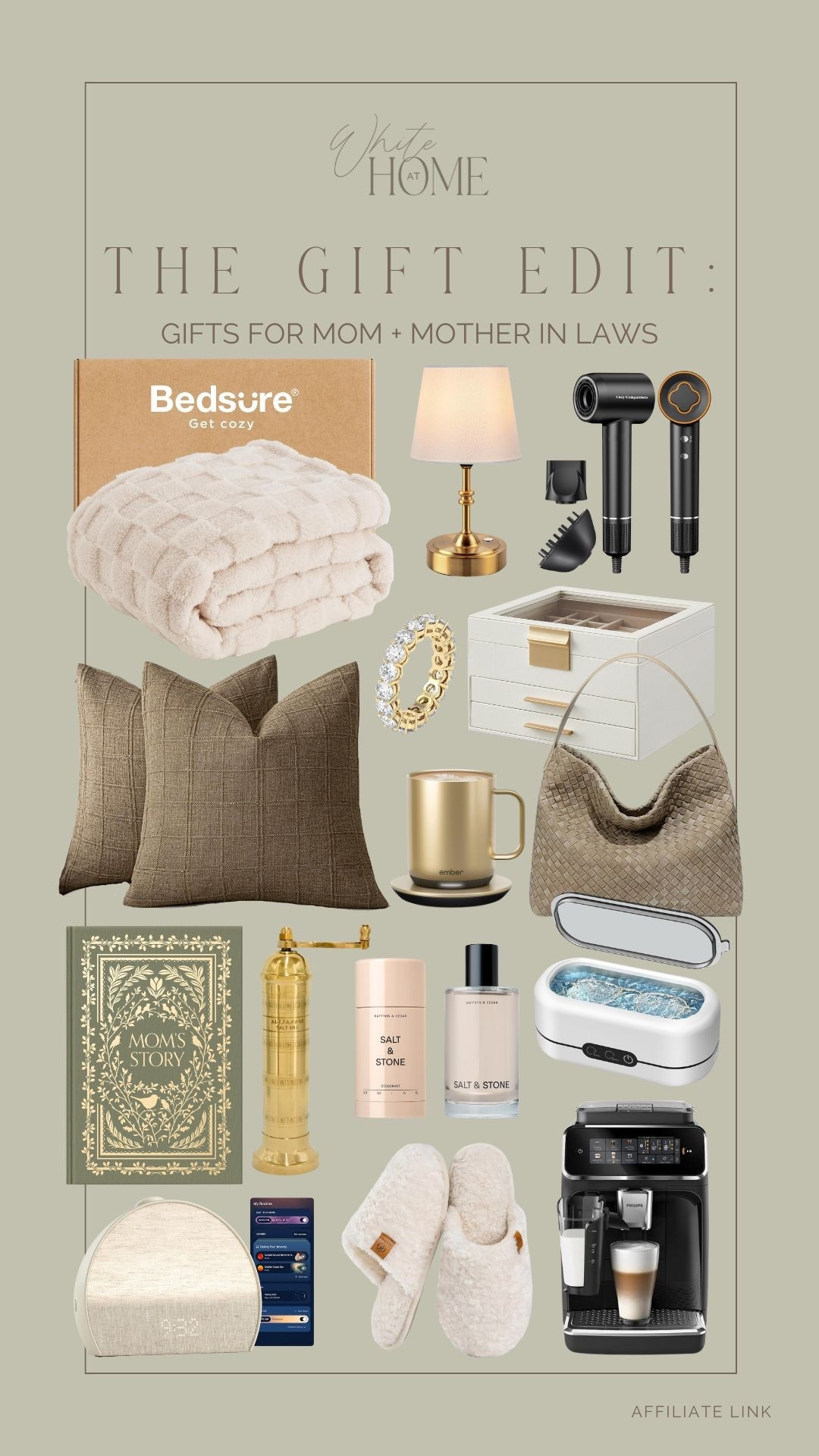 A curated gift guide for the moms and mother in laws! Everything is from Amazon, and ranges in price points. Self-care finds, home favorites, fashion, and more! 

#LTKGiftGuide #LTKSaleAlert