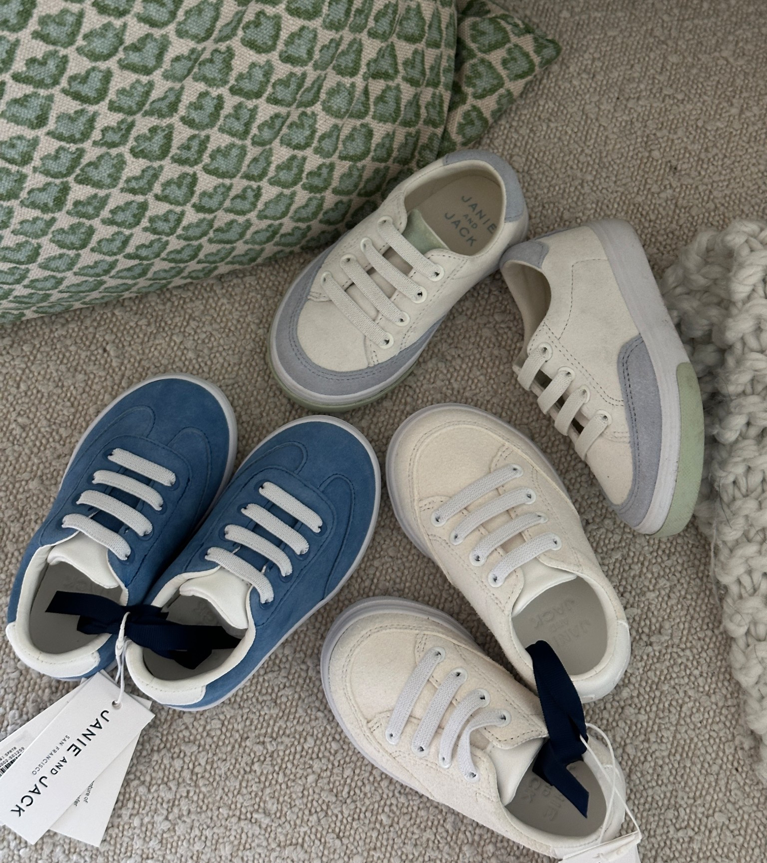 Searched high & low for toddler sneakers that are actually cute 👶🏼💙 
Friends & Family going on right now for an additional 25% off with code JJFAMILY

#LTKFamily #LTKFallSale #LTKKids