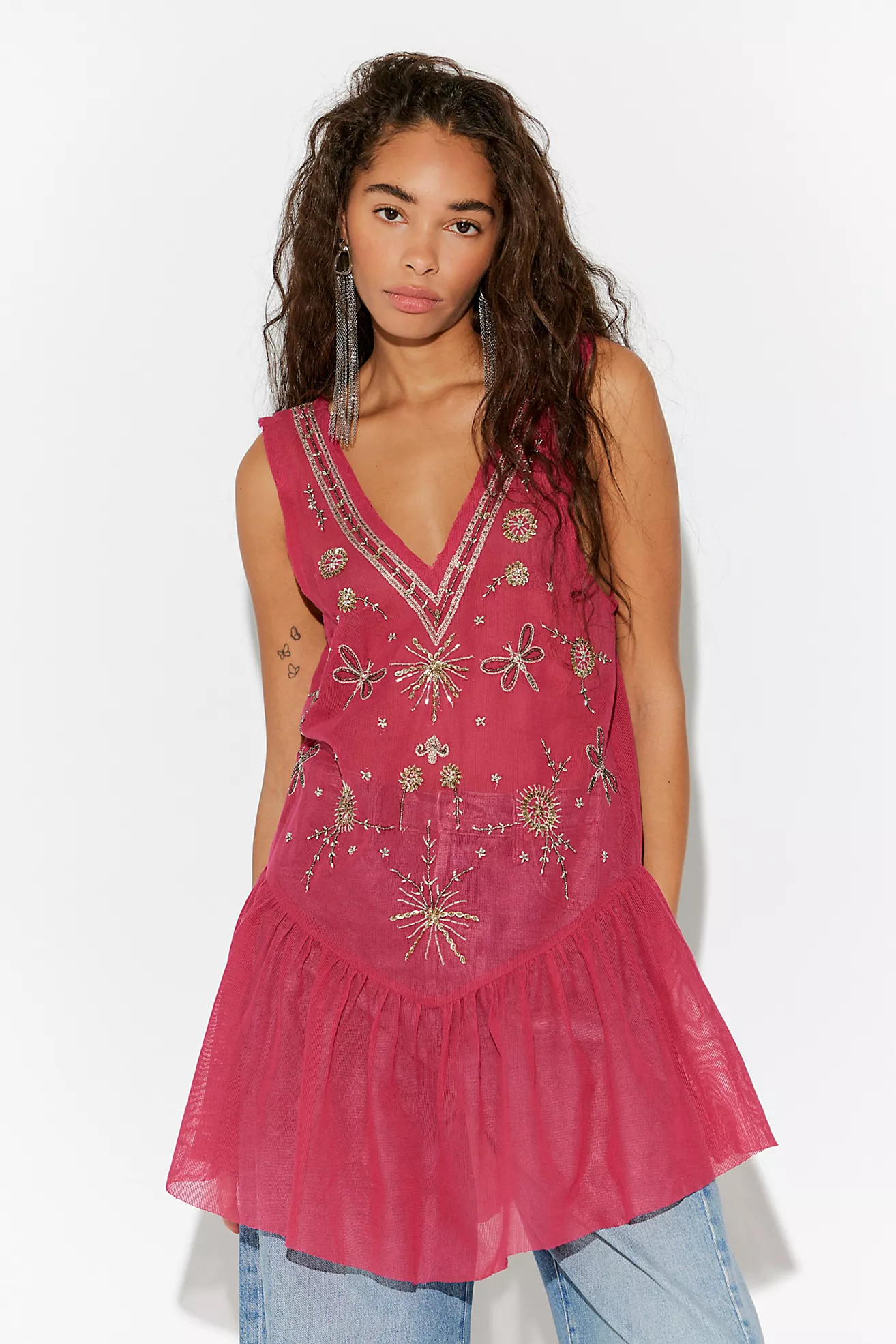 Nightcap Embellished Slip | Free People (Global - UK&FR Excluded)