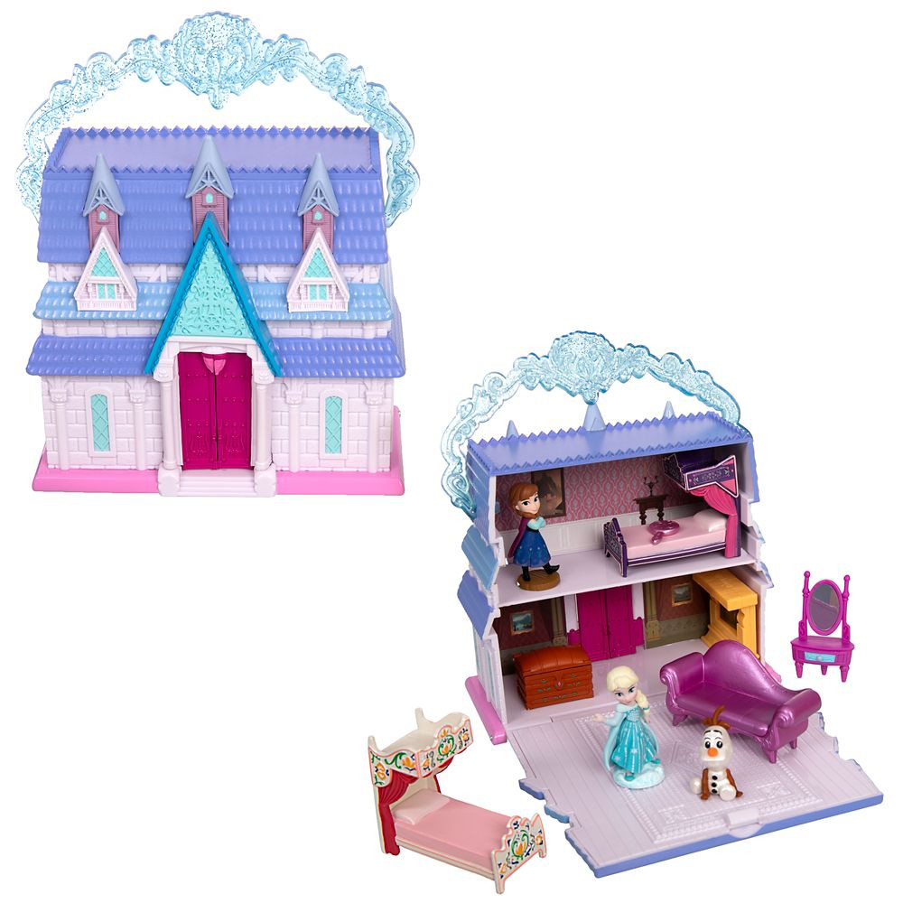 Anna and Elsa Arendelle Castle Micro Play Set – Frozen – Disney Once Upon a Story | Disney Store