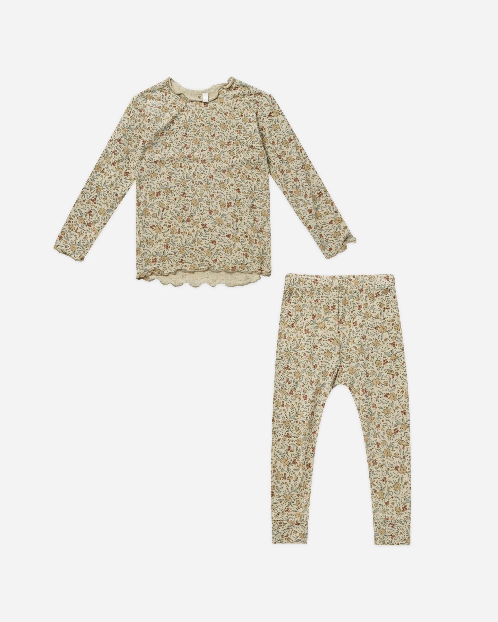 Modal Pajama Set || Golden Garden | Rylee + Cru