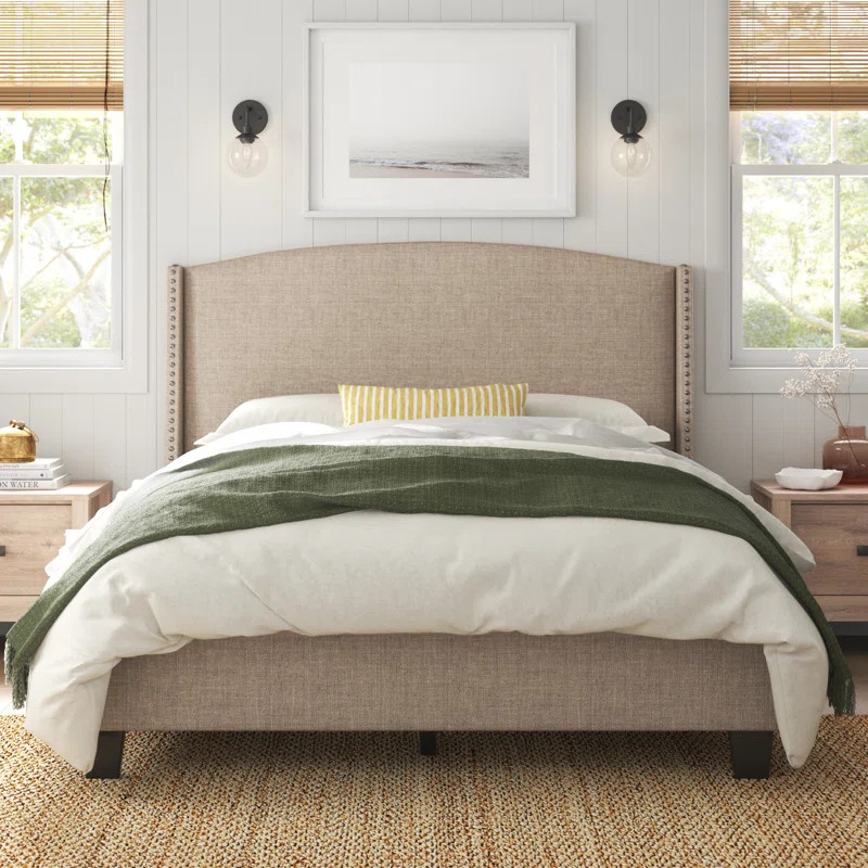 Dionis Queen Upholstered Low Profile Platform Bed | Wayfair North America
