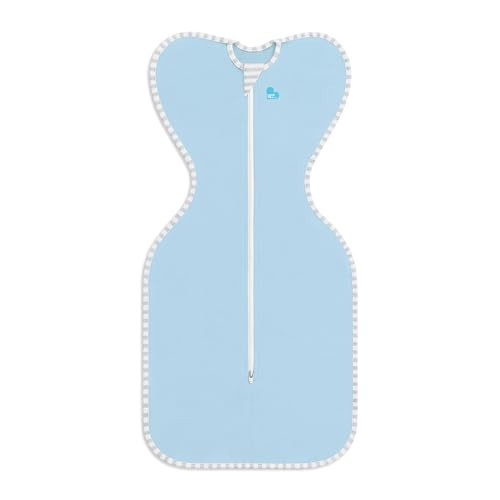 Love to Dream Swaddle, Baby Sleep Sack, Swaddle Up Self-Soothing Swaddles for Newborns, Get Longer Sleeps, Snug Fit Helps Calm Startle Reflex, Lite 0.2 Tog Sleep Sack, 8-13 lbs, Blue | Amazon (US)