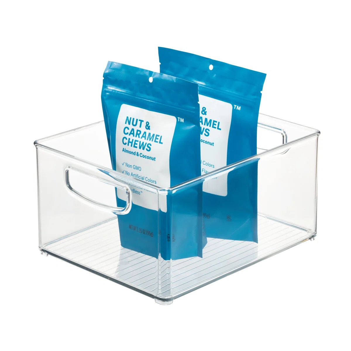 iDesign Plastic Extra-Large Freezer and Fridge Organization Bin with Easy to Grip Integrated Hand... | Wayfair North America