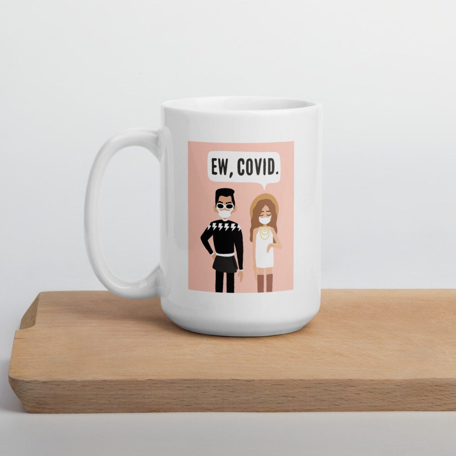 Ew, COVID Mug | Etsy (US)