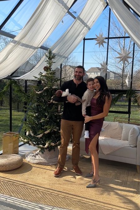 Family photos
Christmas pictures
My dress is amazing so comfy and a size medium
Wedding guest dress
Family neutral outfits
Easton  & walker’s outfits are Zara 

#LTKstyletip #LTKfamily #LTKCyberWeek