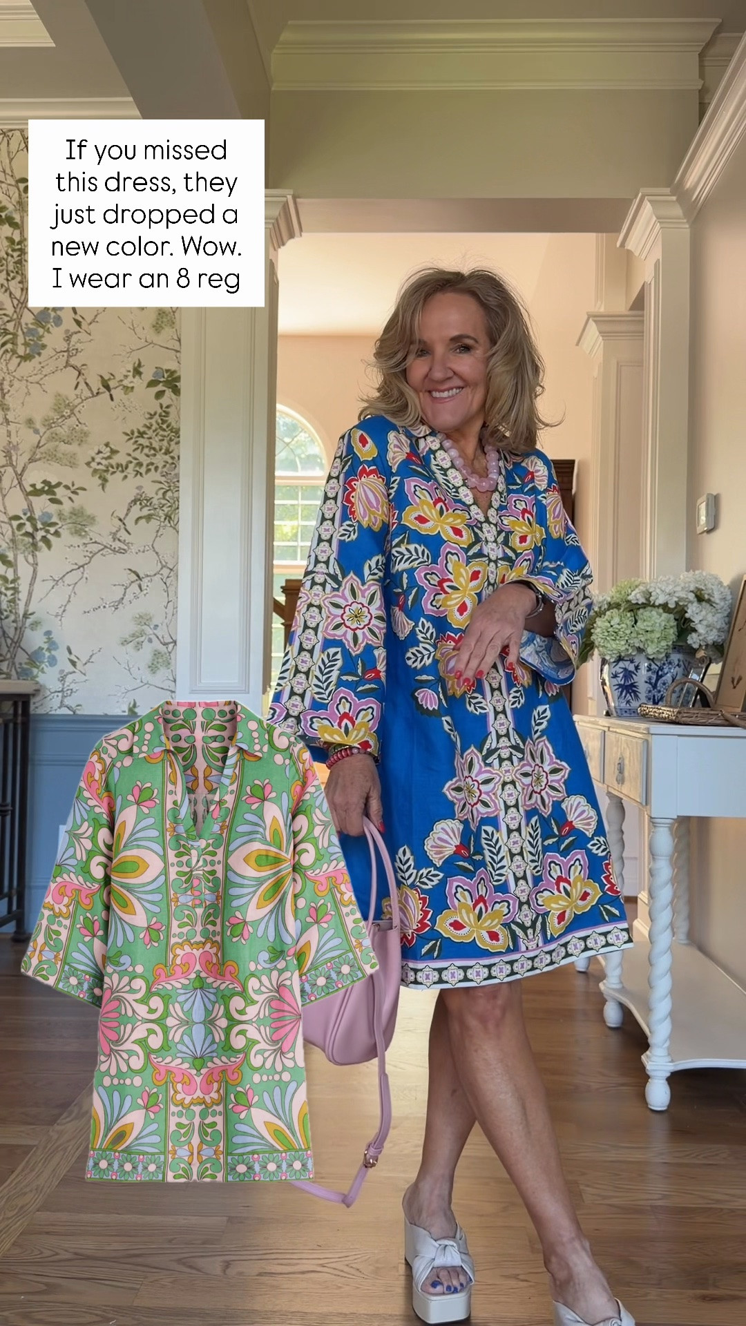 New color and print!!! Fully stocked right now with a 15% off code on the sight. Oh my goodness. Wearing an 8 regular 

Wedding guest beach dress cruise dress summer dress Italy dress

#LTKOver40 #LTKWedding #LTKPetite