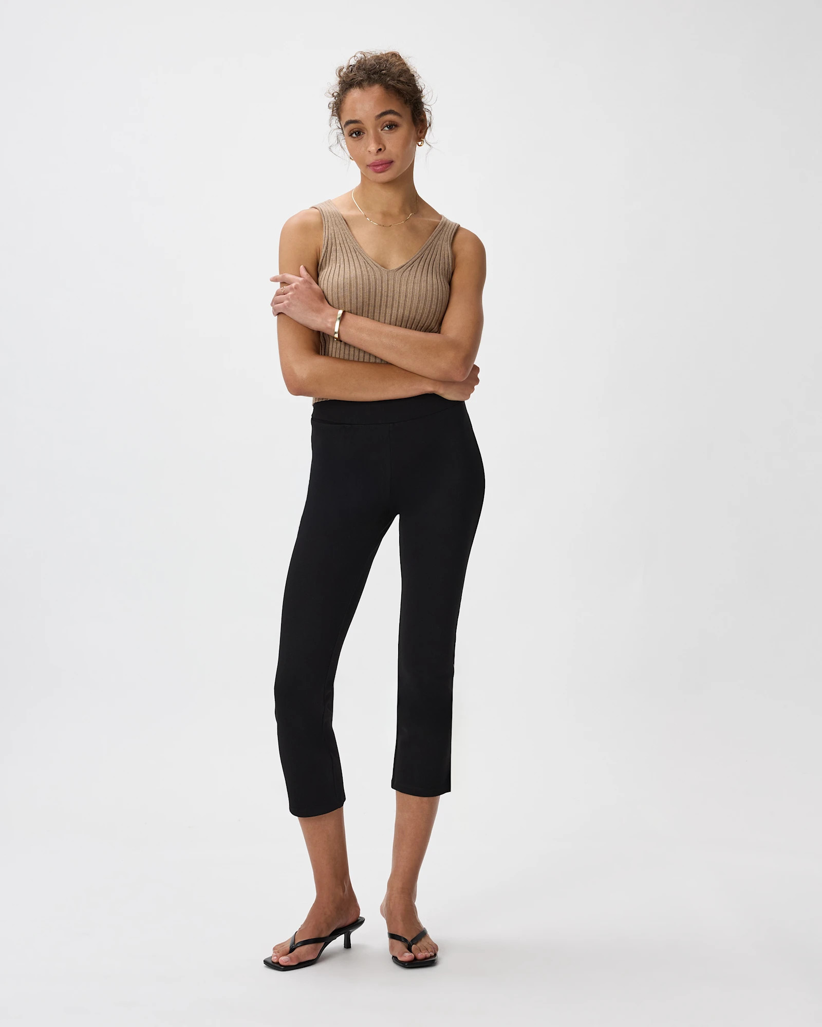 Ultra-Stretch Ponte Kick Flare Pants | Quince