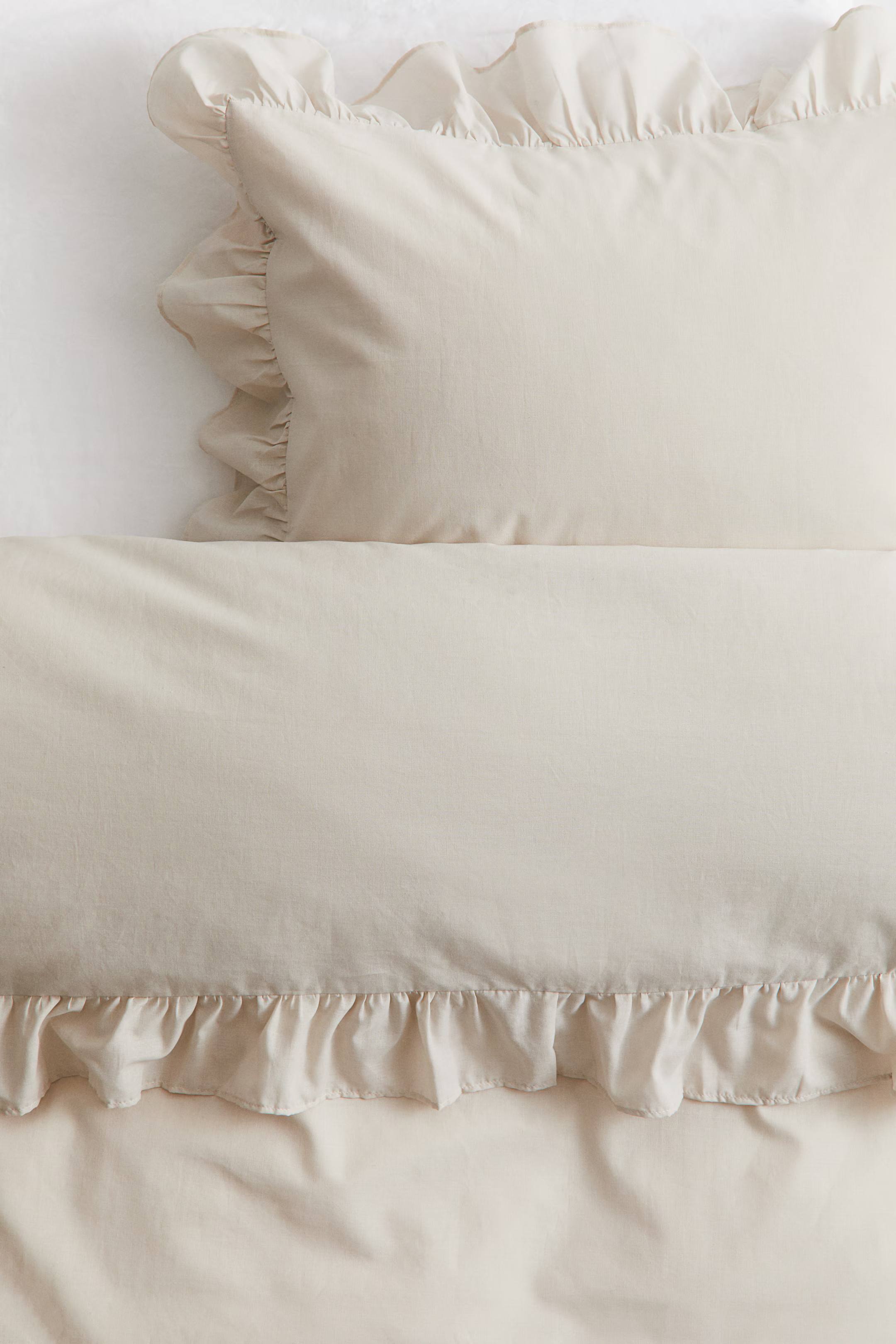 Flounced Single Duvet Cover Set | H&M (US + CA)