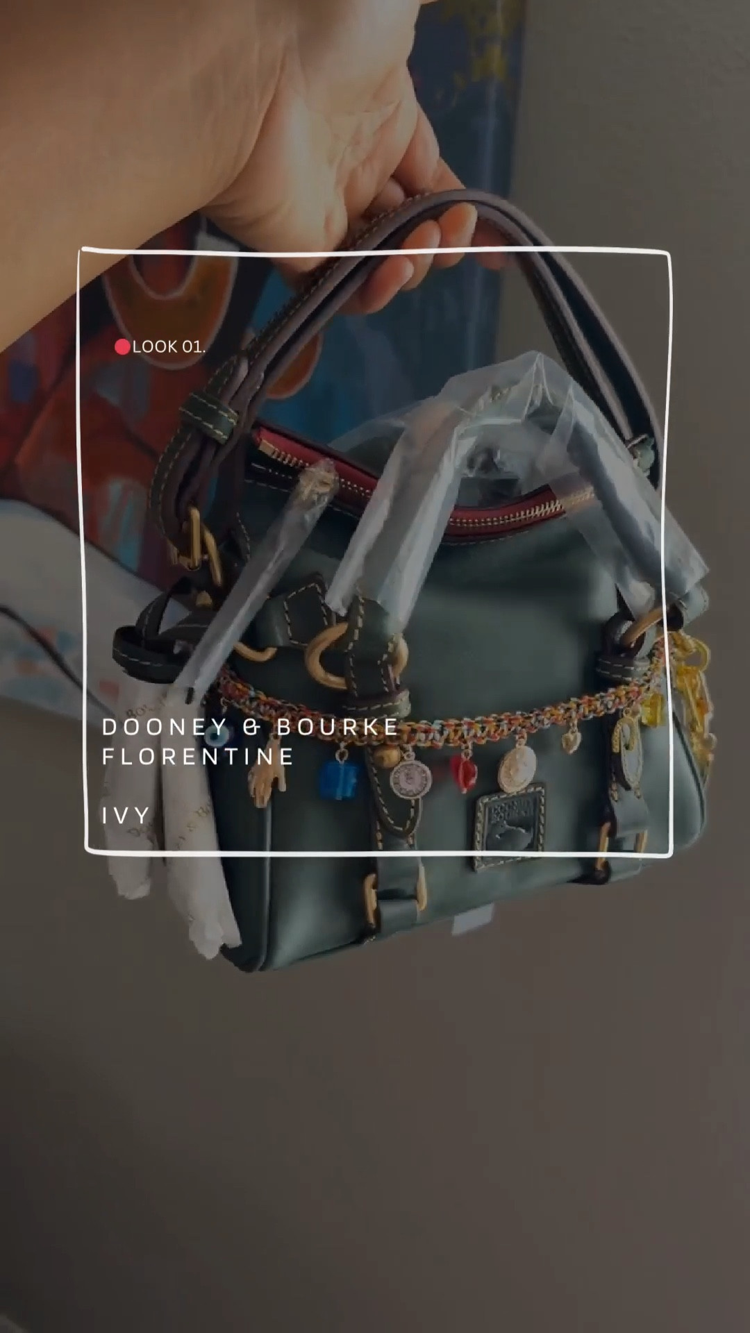 The beautiful Ivy Dooney and Bourke Florentine Satchel in Nano size.

#LTKSaleAlert