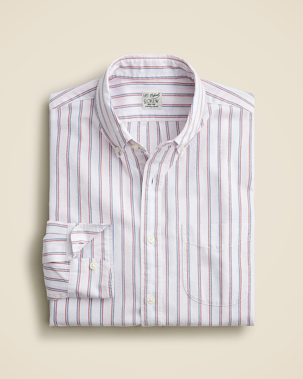 Broken-in organic cotton oxford shirt | J. Crew US
