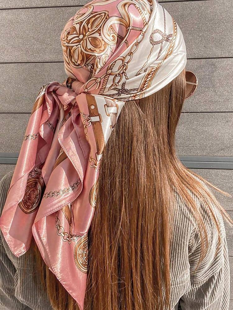 Pink scarf | SHEIN