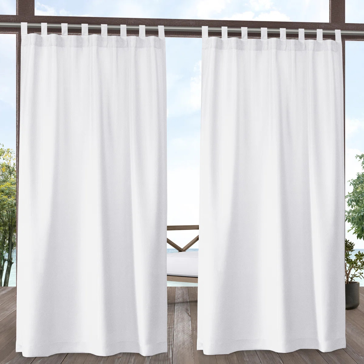 Exclusive Home Semi-Sheer Curtain Panel Pair (Set of 2) | Wayfair North America