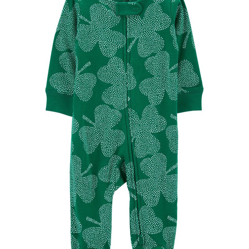 Baby St. Patrick's Day 2-Way Zip Cotton Sleep & Play | Carter's