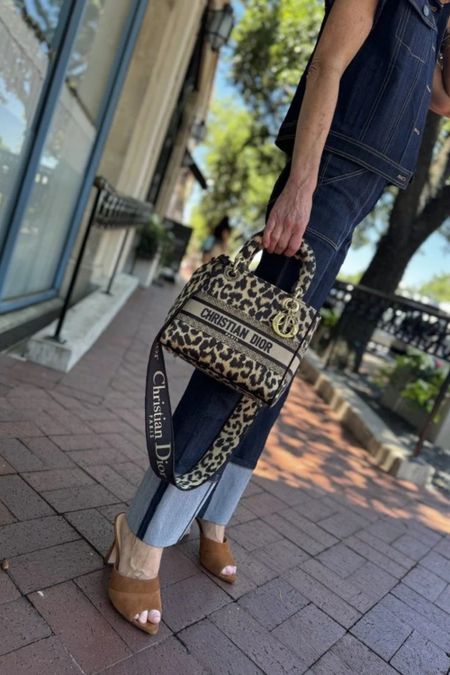 I love incorporating classic designers into my summer outfits, like this chic Christian Dior handbag in a fun leopard print!

#LTKStyleTip #LTKOver40 #LTKItBag