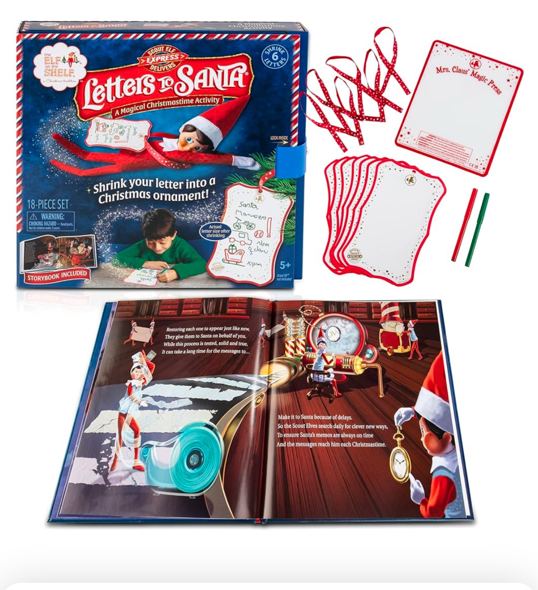The most adorable activity that doubles as a keepsake and ornament for families who celebrate Christmas and Elf on the Shelf! 

#LTKHoliday #LTKGiftGuide #LTKCyberWeek