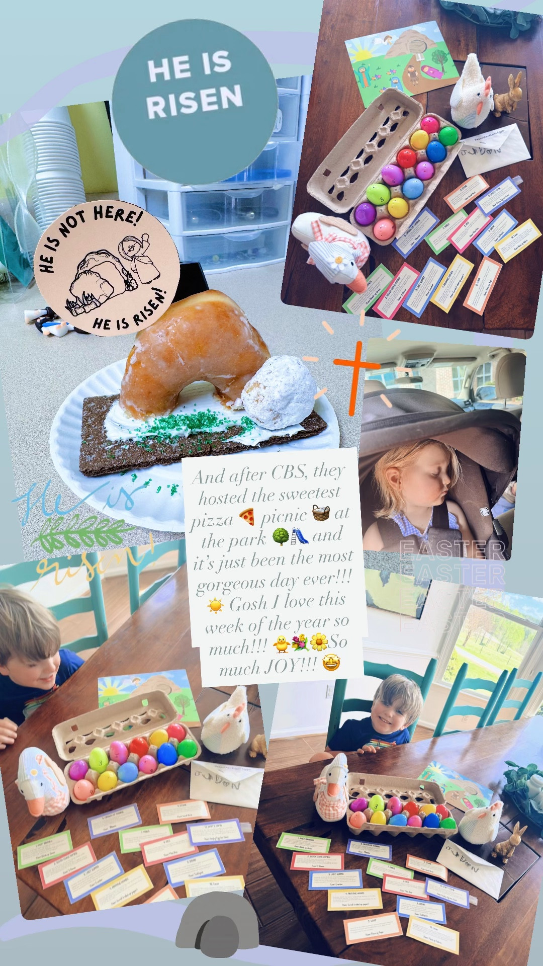 And after CBS, they hosted the sweetest pizza 🍕 picnic 🧺 at the park 🌳🛝 and it’s just been the most gorgeous day ever!!! ☀️ Gosh I love this week of the year so much!!! 🐥💐🌼So much JOY!!! 🤩 