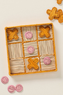 Coro Cora Tic Tac Toe Board Game | Anthropologie (US)