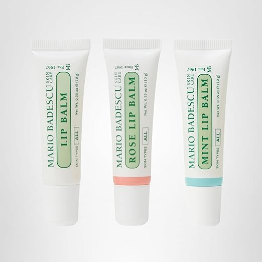 Mario Badescu Moisturizing Lip Balm for Dry Cracked Lips, Infused with Coconut Oil and Shea Butte... | Amazon (US)