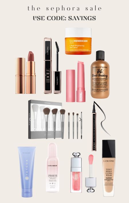 Sephora sale haul, use code SAVINGS — makeup, beauty, hair care, skin care 