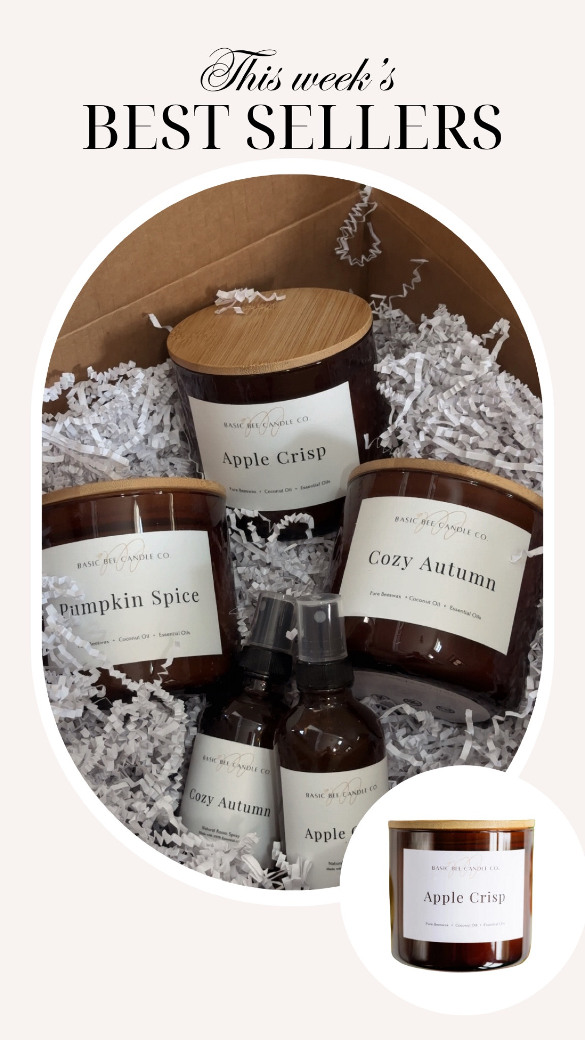 Weekly Best Seller! I love these candles not only for their amazing scent but also for their high-quality ingredients, like local beeswax and coconut oil!

#LTKSeasonal #LTKFindsUnder50 #LTKHome