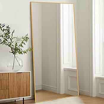 NeuType 71"x32" Large Full Length Mirror Rectangle Wall-Mounted Mirror Hanging or Leaning Against... | Amazon (US)