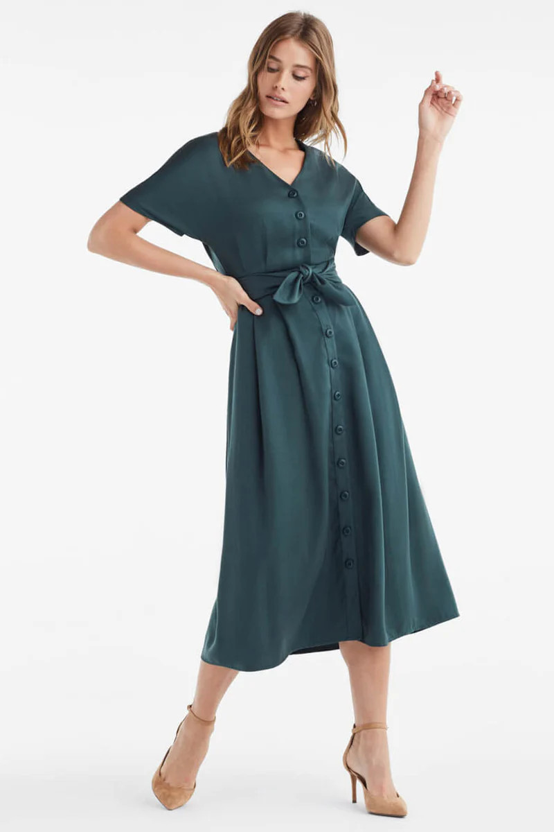 The Two Piece Midi Dress | VETTA