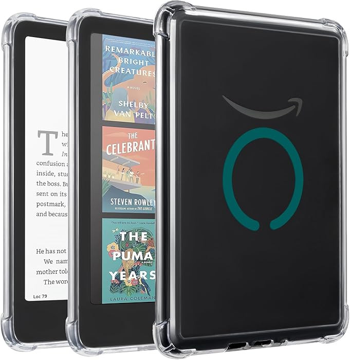 iDLEHANDS Magnetic Clear Case for 7" Kindle Paperwhite 12th Gen 2024 and Kindle Colorsoft - with ... | Amazon (US)
