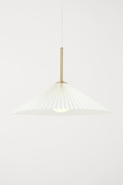 Hanglamp met geplisseerde kap | H&M (DE, AT, CH, NL, FI)