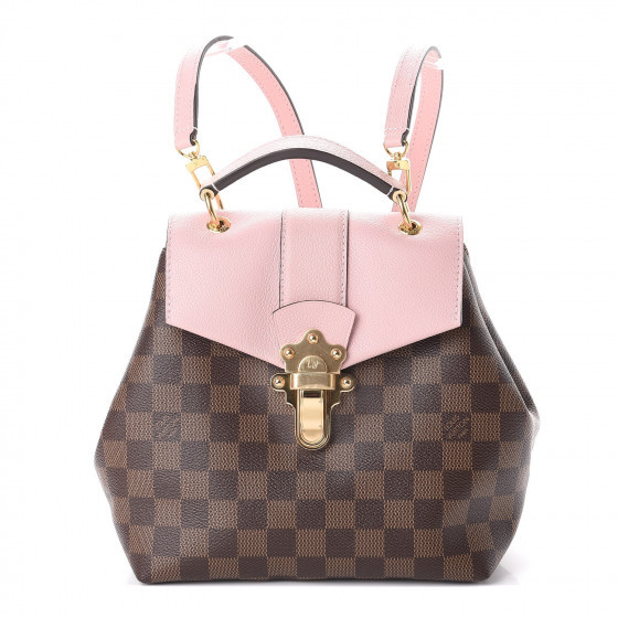 Damier Ebene Clapton Backpack Magnolia | Fashionphile