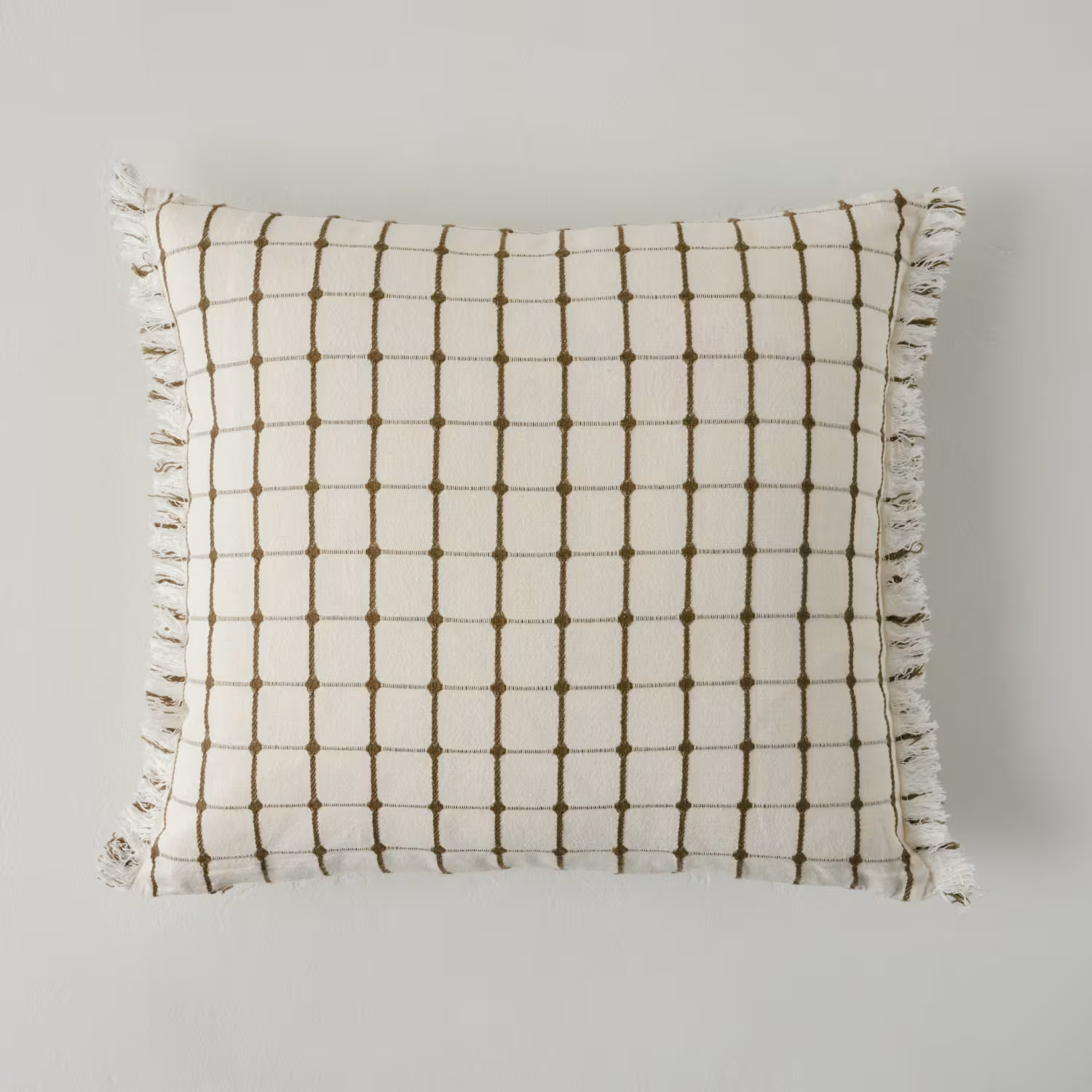 Oakley Green Textured Pillow | Magnolia